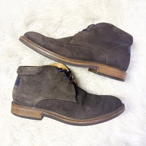 Gino Rossi Brown Men’s Suede Leather Chukka Boots Size 9